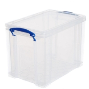 Really Useful 19L Plastic Storage Box - Clear £10.49