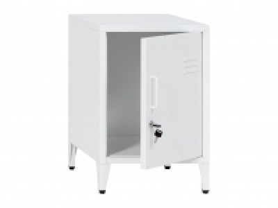 Lidl  Livarno Home White Metal Locker Mini