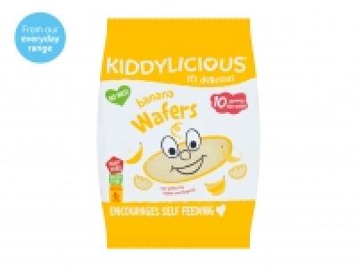 Lidl  Kiddylicious Banana Wafers