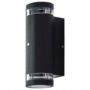 Helix Up/down Wall Light With Photocell