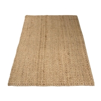 QDStores  Rug 100% Natural Jute Hallway Runner Mat Carpet (100 x 150cm