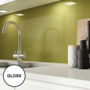 AluSplash Splashback Olive 900 x 800mm - Gloss £175.00