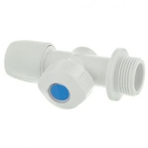 Wickes  Hep2O HX38/15WS Hot and Cold Appliance Valve - 3/4in x 15mm