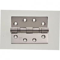 Wickes  Wickes Grade 11 Ball Bearing Hinge - Polished Stainless Stee