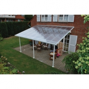 Palram Canopia Feria Polycarbonate Patio Canopy White - 2950 £1,413.00