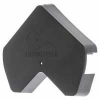 Wickes  Envirotile Anthracite Gable End Cap - 30 x 300 x 6mm