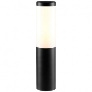 Wickes  ELLUMIERE Black Metal Outdoor Low Voltage LED Bollard Light 