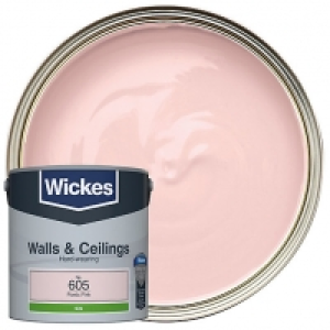 Wickes  Wickes Poetic Pink - No. 605 Emulsion Vinyl Silk - 2.5L