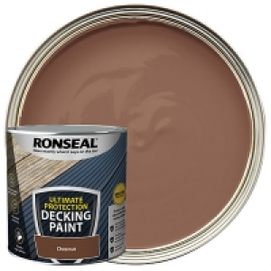 Ronseal Ultimate Protection Chestnut Decking Paint - 2.5L £28.00