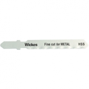 Wickes T Shank Fine Cut Jigsaw Blade for Metal - Pack of 5 £6.50