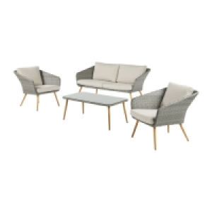 Wicker Garden Coffee Set