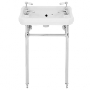 Wickes Oxford Traditional 2 Tap Hole Ceramic Bathroom Basin  £260.00