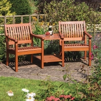 Wickes  Rowlinson Willington Garden Companion Seat for Two