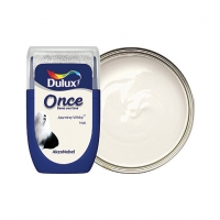 Wickes  Dulux - Jasmine White - Once Paint Tester Pot 30ml