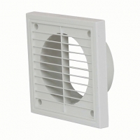 Wickes  Manrose PVC Fixed Grille - White 100mm