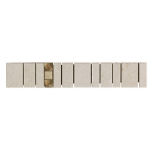 Wickes Belmont Stone Effect Border Tile - 275 x 50mm £5.00