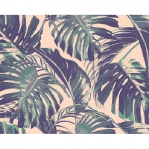 ohpopsi Palm Leaves Wall Mural - XL 3.5m (W) x 2.8m (H) £85.00
