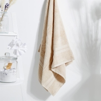 HomeBargains  Home Collections: Luxury Bath Towel - Beige