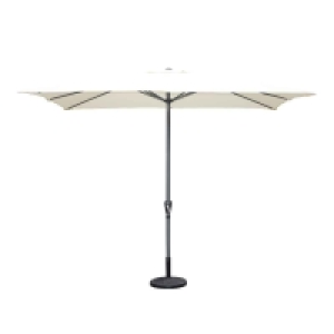 RobertDyas  Sturdi 3m x 2m Aluminium Parasol (base not included) - Natur