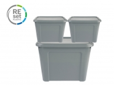 Livarno Home Recycled Plastic Storage Boxes