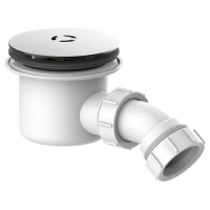 Wickes Chrome Shower Tray Waste - 90mm £22.00