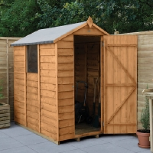 Forest Garden 6 x 4ft Small Overlap Apex Dip Treated Garden  £338.00