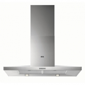 AEG 90cm Chimney Stainless Steel Cooker Hood DKB4950M £329.00