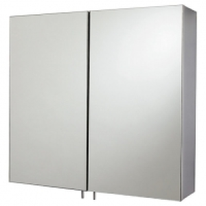 Wickes Stainless Steel Double Bathroom Cabinet - 600 x 550mm £72.00