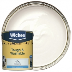 Wickes Victorian White - No. 125 Tough & Washable Matt Emuls