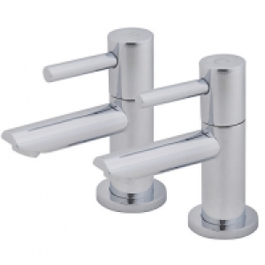 Wickes  Wickes Mirang Chrome Basin Taps