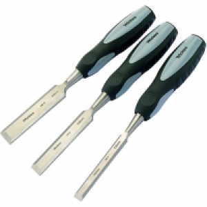 Wickes Powagrip 3 Piece Wood Chisel Set £16.50