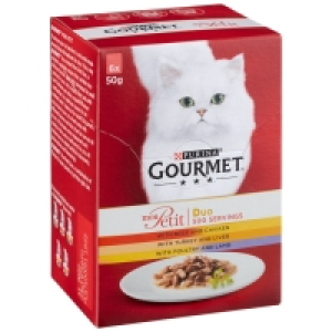 Gourmet Mon Petit Cat Food 6 x 50g