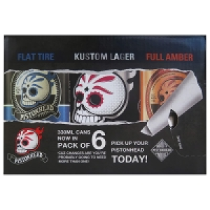 Pistonhead Lager 6 x 330ml
