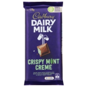 Cadbury Dairy Milk Crispy Mint Creme 175g