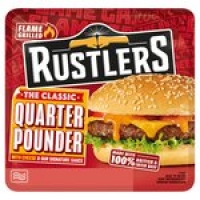 Morrisons  Rustlers Quarter Pounder
