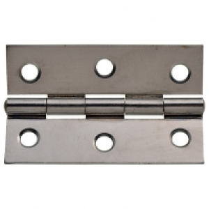 Wickes Butt Hinge - Chrome/Steel 76mm Pack of 2 £3.50