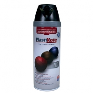 Plastikote Multi-surface Spray Paint - Matt Black 400ml £8.00
