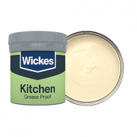 Wickes  Wickes Cream - No. 305 Kitchen Matt Emulsion Paint Tester Po