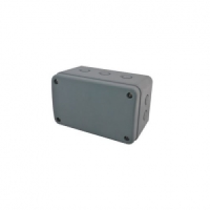 Wickes  Masterplug Exterior Large Junction Box - Grey