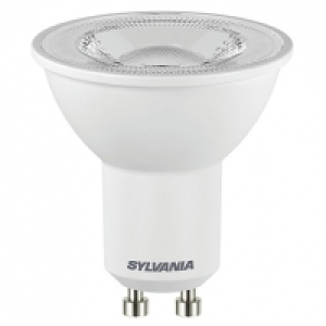 Sylvania LED Non Dimmable Warm White GU10 Light Bulb - 4.5W £2.80