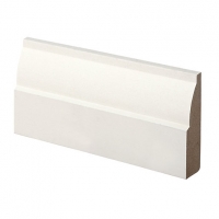 Wickes  Wickes Ovolo Primed MDF Architrave - 18mm x 69mm x 2.1m Pack