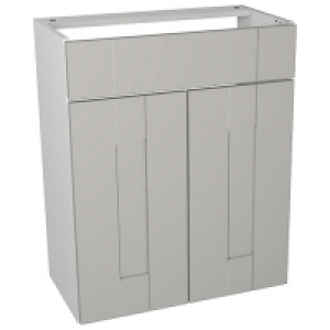 Wickes Vermont Grey Vanity Unit - 600 x 735mm £208.00