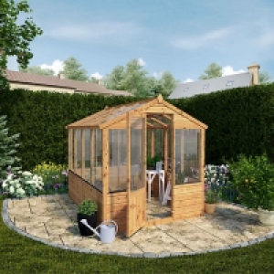Mercia 8 x 6ft Wooden Apex Greenhouse with Assembly £1,050.00