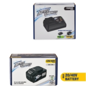 Aldi  Activ Energy 40V Battery & Charger