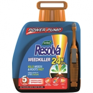 Resolva Ready to Use 24 Hour Weed Killer Power Pump - 5L £28.00