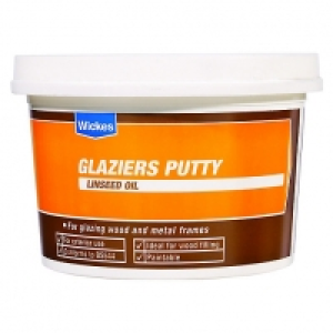 Wickes Glaziers Linseed Oil Putty - Natural 1kg &pound;4.60