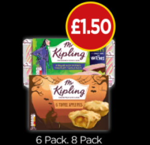 Budgens  Mr Kipling Toffee Apple Pies, Grand High Witchs Slices