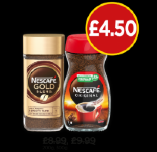 Nescafe Gold Blend, Original &pound;4.50