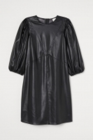 Imitation leather dress £17.00