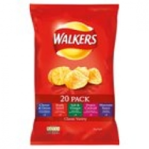 Walkers Classic Variety Flavour Crisps Mu £2.00